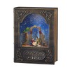 Raz 8.5" HOLY Night Musical Lighted Water Book
