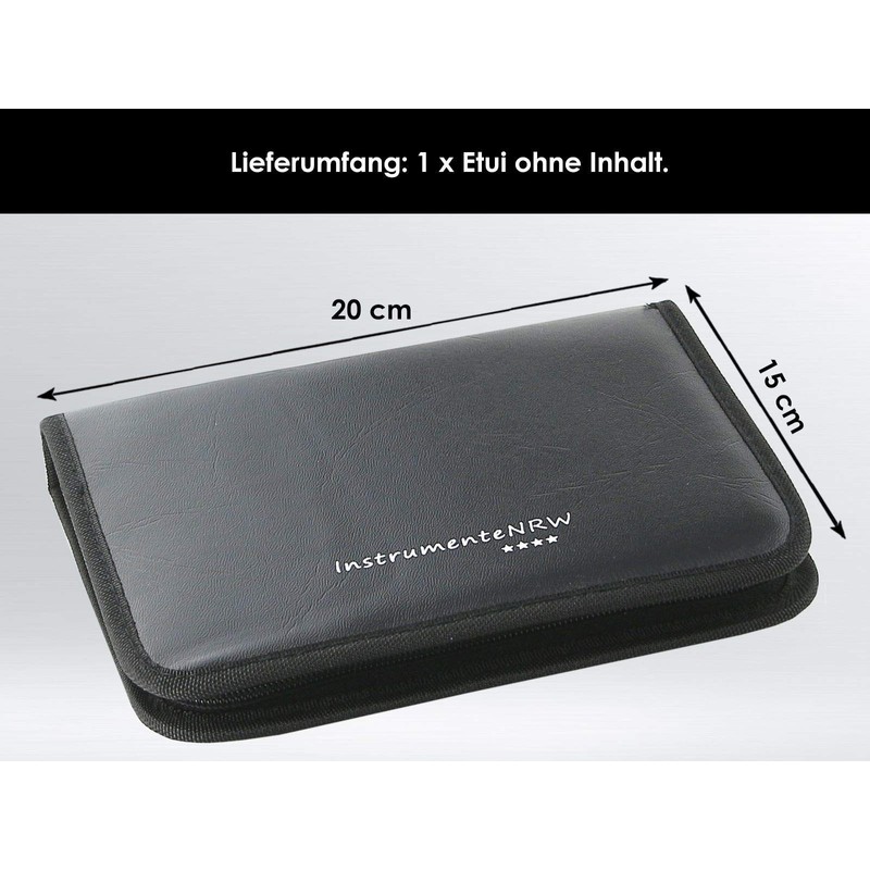 Premium Hair Cutting Hairdressing Scissor Pocket Storage Bag with Zip