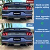 WildWell Mustang Rear Diffuser Valance Aero Foil Kit for 2018-2023