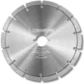 LXDIAMOND Diamond Cutting Disc 200 mm for Concrete Masonry Brick Stone - Diamond Disc Compatible with Lamello Tanga DX200 Window Milling Cutter Assembly Milling Cutter - 200 mm Cutting Disc in