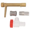 Quick Coupler Valve Key G3/4 Brass Efficient Garden Hose Underground
