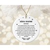 Nicu Nurse Christmas Ornament, Nicu Nurse Definition Dictionary Gift, for