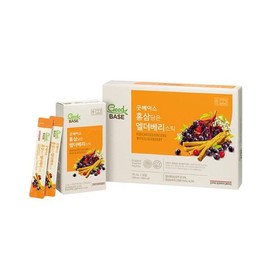 Goodbase [Jeongmol] Goodbase Red Ginseng Elderberry Stick 10ml*30pouches