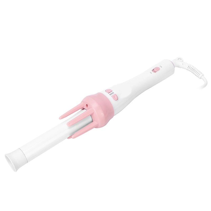Professional Ceramic Curling Iron Automatic 360° Rotating Hair Curler Electric