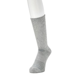 Munsing Wear MG4FSO30M Men's Socks, Boxed, Crew Length, Gift, Antibacterial, Odor Resistant, Business, Golf,, GY00 (Gray), 25.0-27.0 cm