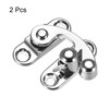 sourcing map Antique Vintage Lock Clasp Right Latch Hook Hasp
