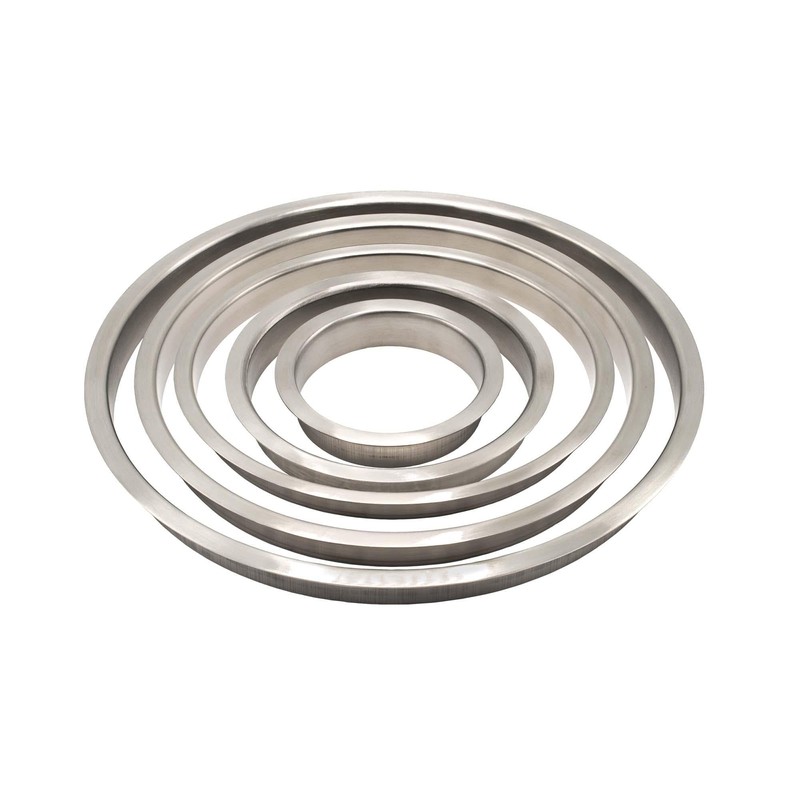 Outwater 4" (Nominal) Diameter x 1" Height 304 Stainless Steel