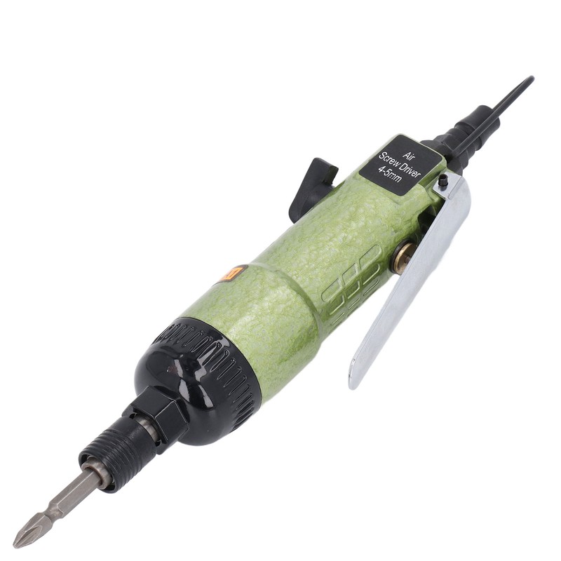 Pneumatic Screwdriver 8000RPM 1/4in 4‑5mm Capacity High Torsion Pneumatic Air