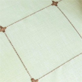 Utobanh Simple Bedside Table Tassel Cover Cloth, Tablecloth Cover Towel, Suitable for Bedside Table TV Microwave Washing Machine Refrigerator Dust Cover (palegreen, 15.7 * 35.4 inches)