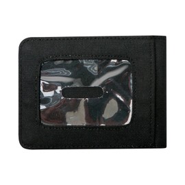 KAVU Watershed Wallet Bifold Water Resistant Cash Carrier - Jet Black