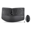 Perixx PERIDUO-606 Wireless Mini Ergonomic Keyboard with Portable Vertical Mouse