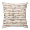 SARO LIFESTYLE Collection Faux Fur with Brushed Metallic Foil Print