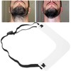 Beard Trimmer Shaper, Beard Shaping Tool, Men Beard Shaper Plastic