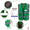 small womens safety vests green