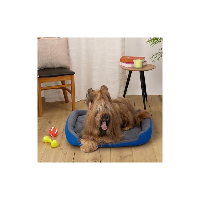 Cama para Perro, Resistente, Confortable, con Relleno Suave, Medidas y