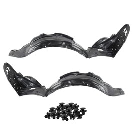 Parts N Go 1994-2001 Integra Front Fender Liner Set with Clip/Fasteners AC1249101 AC1248101 74101ST7000 74151ST7000