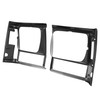 HECASA Pair Headlight Bezels Compatible with 1991-1996 Jeep Cherokee 1991-1992