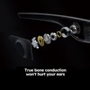 VOCALSKULL Bone Conduction Sports Sunglasses with Bluetooth for Running and