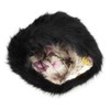 Folove Women's Fur Hat, Fluffy, Volume, Fluffy, Warm, Cold Protection,