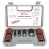 Speed Drum Sander Kit, 20pcs Spindle Sanding Tool Set with