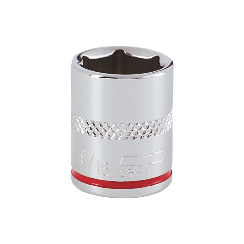 Channellock 1/4 "Drive 9/16" 6-Point Shallow Standard Socket