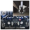 BUNKER INDUST D Ring/Shackle Isolator Kit,1 Pair Black D-Ring Isolator