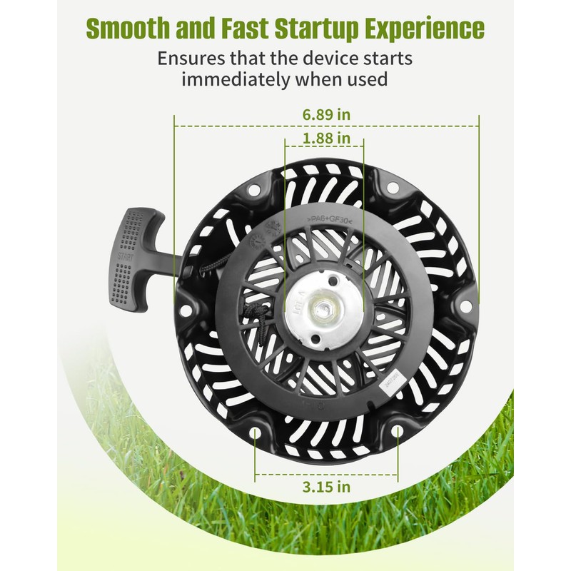 Dunyhludx Pull Start Recoil Starter Assembly Fit for Kohler CH270
