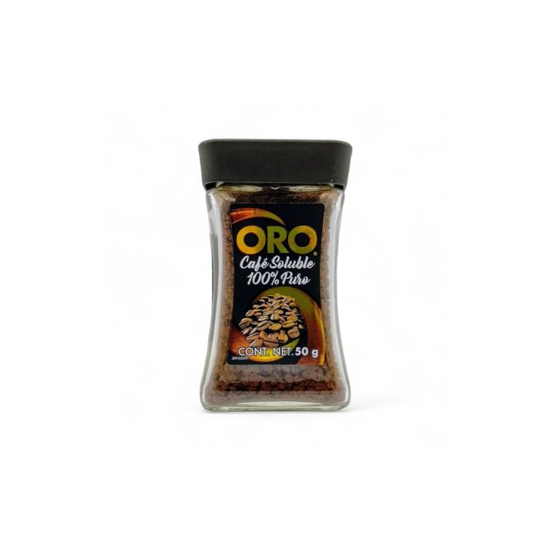Oro Soluble Coffee, 100% Pure, 1.76 oz from Mexico