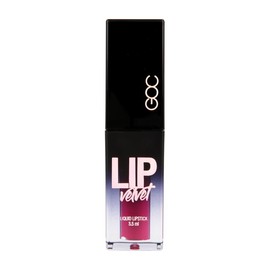 GOC Lip Velvet Liquid Lipstick | Labial | Maquillaje | Es de larga duración | Acabado aterciopelado y suave | Color intenso | Permite una fácil y uniforme aplicación | 3.5 ml | Color Fun | Modelo GLV04