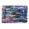 Multilingual Silver Hologram Security Labels Stickers X 150 with Void
