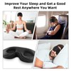 Sleep Mask for Men and Women, Zero Eye Pressure 3D