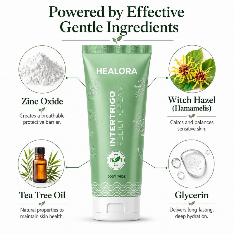 Bellenzaire Healora Intertrigo Cream 2 Pack - Skin Fold Care
