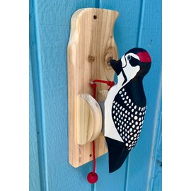 Downy Woodpecker Door Knocker