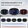 Car HUD Display OBD2 GPS Mode with Inclinometer Compass Speed