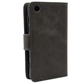 SAMVIX iPlatinum Leather Case for Music Q6 (Gray)