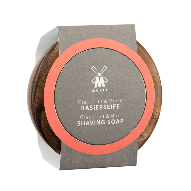 MÜHLE Shaving Soap Set - Wooden Bowl with Shaving Soap