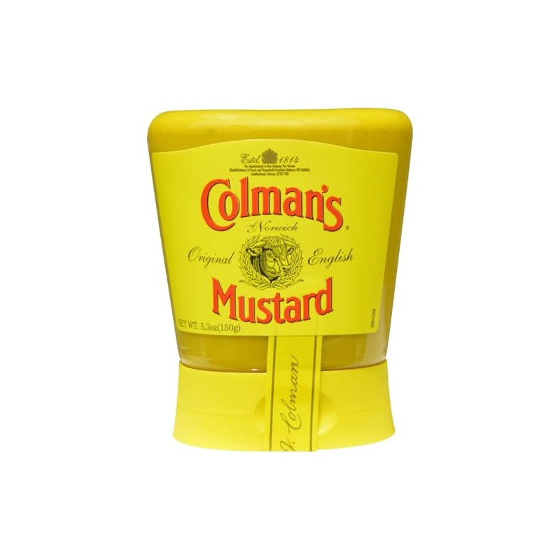Colman's Original English Squeezy Mustard Imported From The UK England