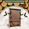 Extra Large Bat House for Outdoors, 3 Chamber, 200 Bats