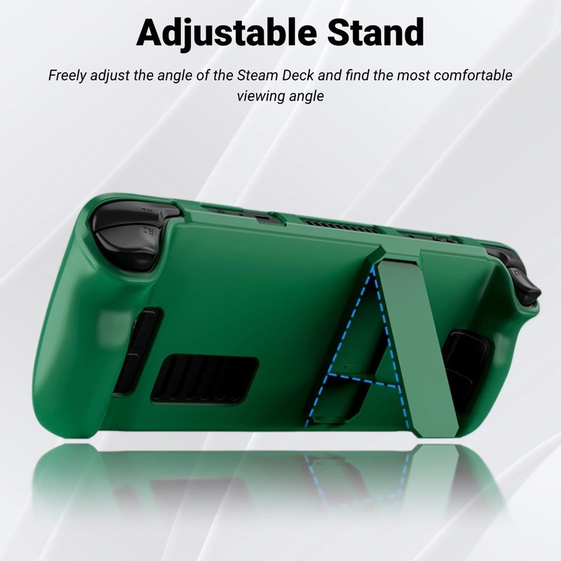 DHASUWT Steam Deck Case, Kickstand Protective Case Compatible with Steam