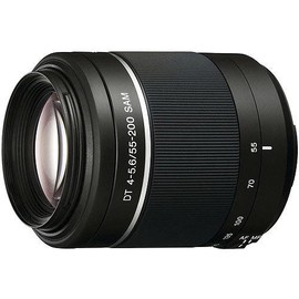 Sony SAL55200 55-200mm f/4-5.6 DT ED Compact Telephoto Zoom Lens (Renewed)