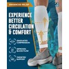 Doctor's Select 2 Pairs Copper Calf Compression Sleeves for Women