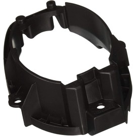 Carlights360: For Toyota RAV4 Fog Light Bezel Bumper Cover 2006 2007 2008 2009 Passenger Side | Black Housing - Replacement for TO2601100 | 52125-42020