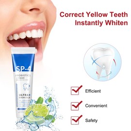 Sp-4 Probiotics Whitening Zahnpasta,SP4 Fresh Breath Zahnpasta,SP4 Aufhellende Zahnpasta,Sp-4 Probiotische Zahnpasta Aufhellen,SP-4 Zahnpasta Whitening,Breath Freshing Whiting Toothpaste,Blau