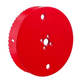 4 Inch Hole Saw with Arbor - Heavy Duty Steel Standard - 4’’ for Sawing Holes in Normal Wood, Plywood, Drywall, PVC Board and Plastic Plate