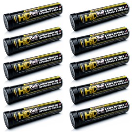 10 Pack 14oz X-ONE Super Duty Specialty Formula Spindle Bearing Grease 737-3034 596292401 for Husqvarna Cub Cadet MTD Troy-Bilt Craftsman Designed for Spindles Overkill for Everything Else Lawn Mowers