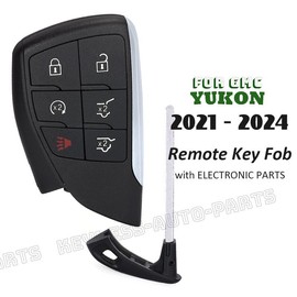 KeylessAutoParts YG0G21TB2 for GMC Yukon XL 2021 2022 2023 2024 Proximity Remote Smart Key Fob