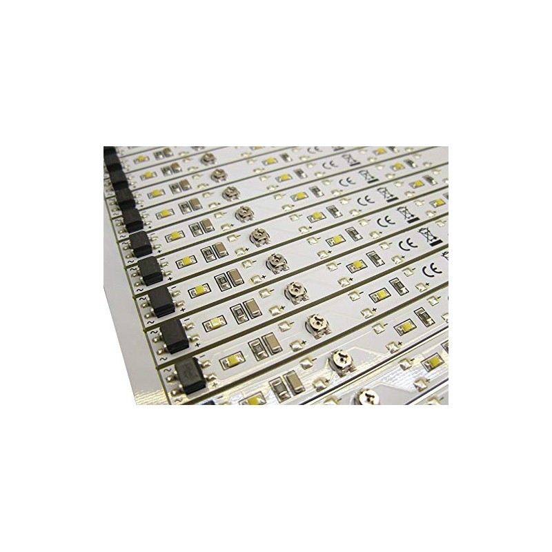 modellbahn-exklusiv LED Economy Set 15x Car Lighting Warm White Track