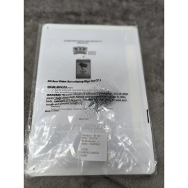 Smart Home Warning Sign No Trespassing 24Hr Video Surveillance UV Protected Set of 3