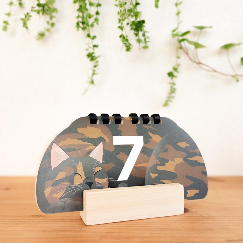 Toyo Shoshuppan 31 Cat Calendar Desk Calendar Perpetual Calendar