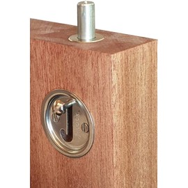 JLOCK A New Security Rack Bolt, Mortice Door Bolt, Satin Stainless Steel